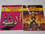 Strips: 2x Lucky Luke, Morris & Goscinny, Gelezen, Ophalen of Verzenden, Meerdere stripboeken