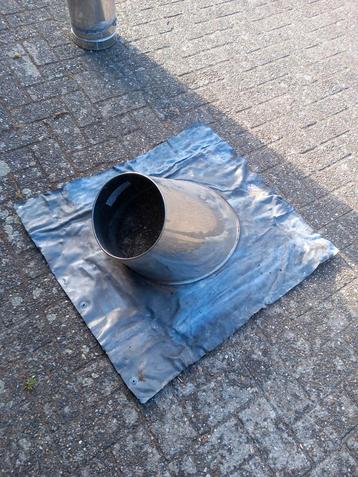 Dakdoorvoer kachelbuis 15cm  beschikbaar voor biedingen