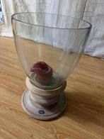 Leuke kaars vaas, Huis en Inrichting, Woonaccessoires | Vazen, Overige materialen, Gebruikt, Overige kleuren, 50 tot 75 cm