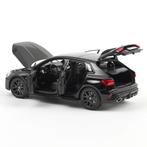 Jsn Norev 1:18 Audi RS 3 2025 Myth Black, Hobby en Vrije tijd, Modelauto's | 1:18, -, Nieuw, Norev, Ophalen of Verzenden