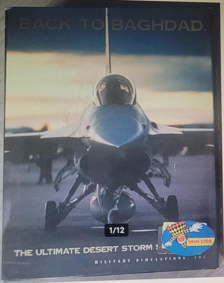 Windows 95 Game cd rom Back to Baghdad compleet (1998), Spelcomputers en Games, Games | Pc, Zo goed als nieuw, Racen en Vliegen