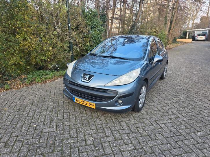 Peugeot 207 1.6 16V 5DRS 2007 Grijs + een set winterbanden, Auto's, Peugeot, Particulier, ABS, Airconditioning, Boordcomputer
