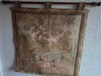 Wandkleed gobelin paarden tafereel, Antiek en Kunst, Antiek | Kleden en Textiel, Ophalen of Verzenden