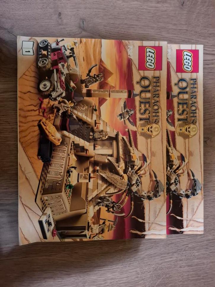 Lego Pharaoh's Quest 7326 + 7327, Kinderen en Baby's, Speelgoed | Duplo en Lego, Zo goed als nieuw, Lego, Complete set, Ophalen of Verzenden
