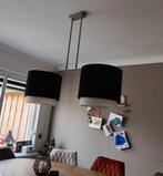Hanglamp dubbele kap RVS, Huis en Inrichting, Ophalen, Zo goed als nieuw, Minder dan 50 cm