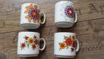 Bavaria mokken / bekers retro bloemmotief, Ophalen of Verzenden, Huis en Inrichting