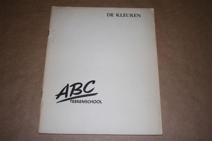 ABC Teekenschool - De kleuren - Circa 1935, Boeken, Kunst en Cultuur | Beeldend, Zo goed als nieuw, Ophalen of Verzenden