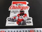 sticker marlboro challenge wie wordt coureur 1984, Ophalen, Zo goed als nieuw, Bedrijf of Vereniging