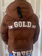 In Gold We Trust Winterjas Maat L, Kleding | Heren, Ophalen of Verzenden, Zo goed als nieuw, Maat 52/54 (L), Bruin