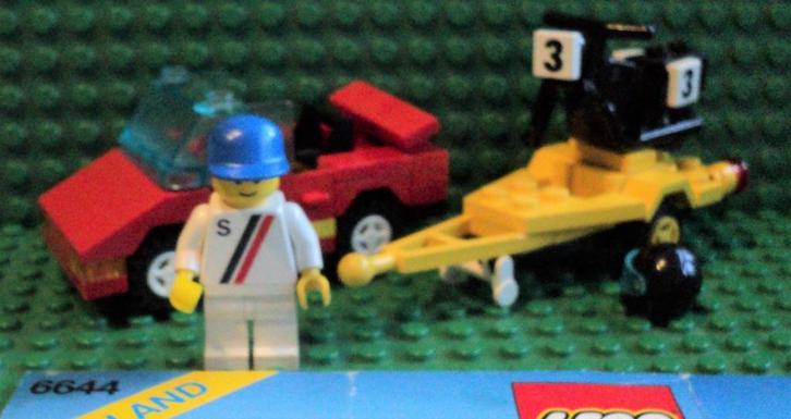 6644 Chopper Cops,  compleet met handleiding, Kinderen en Baby's, Speelgoed | Duplo en Lego, Gebruikt, Ophalen of Verzenden