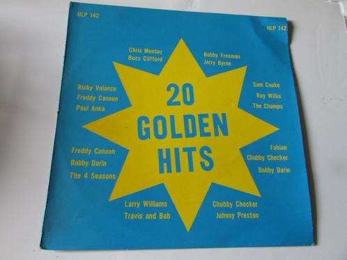 20 GOLDEN HITS met Chubby Checker - Sam Cooke -Paul Anka ..., Cd's en Dvd's, Vinyl | Pop, Gebruikt, 1960 tot 1980, 12 inch, Ophalen of Verzenden