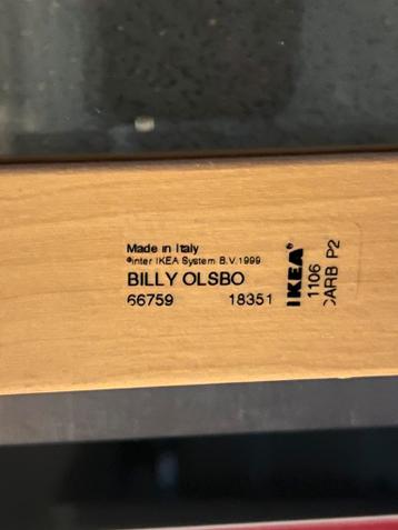 Ikea deuren Billy Olsbo 2x - afbeelding 2
