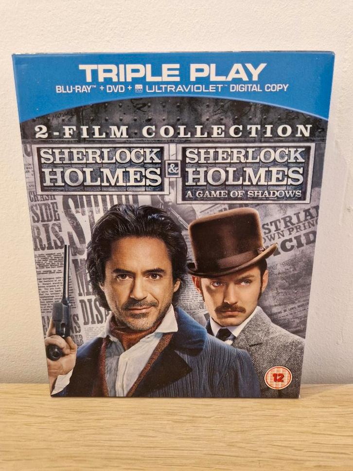 Sherlock Holmes 2-Film Collectie Blu-ray, Cd's en Dvd's, Blu-ray, Zo goed als nieuw, Boxset, Ophalen of Verzenden