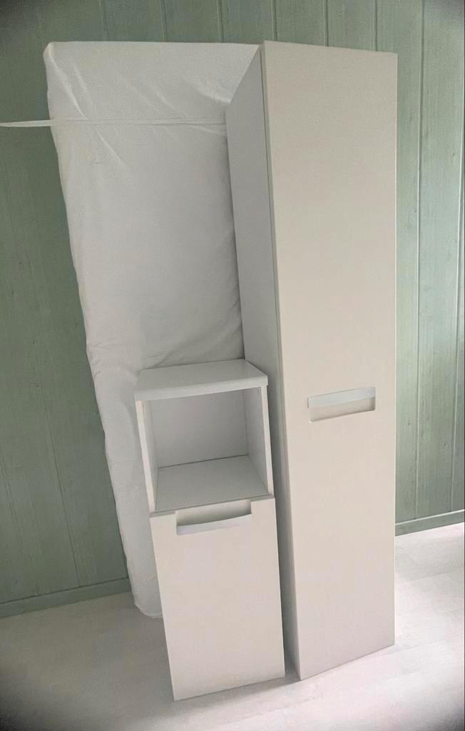 3 badkamer kasten, badkamer meubel, Huis en Inrichting, Badkamer | Badkamermeubels, (Half)hoge kast, 25 tot 50 cm, Ophalen