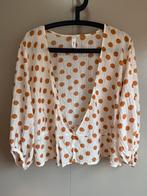 Mango creme blousje / vestje / bolero met stippen | maat L, Mango, Beige, Maat 42/44 (L), Ophalen of Verzenden