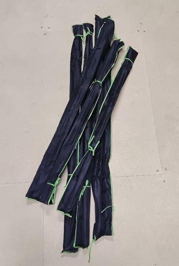 Partij 10x boothengels 2,10 meter & 2,70 meter 50-150 gram beschikbaar voor biedingen