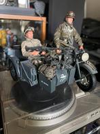 Zundapp KS750 + zijspan+ figuren 1/6, Verzamelen, Militaria | Tweede Wereldoorlog, Ophalen of Verzenden, Nederland, Embleem of Badge
