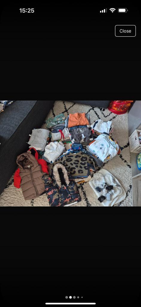Groote pakket Maat 68 voor jongen, Kinderen en Baby's, Babykleding | Baby-kledingpakketten, Zo goed als nieuw, Maat 68, Ophalen of Verzenden