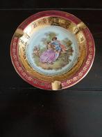 Limoges porseleinen asbak,16cm, Ophalen of Verzenden, Zo goed als nieuw, Porselein, Overige typen