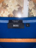Blauwe Hugo Boss Trui - Maat L, Kleding | Heren, Ophalen of Verzenden, Zo goed als nieuw, Maat 52/54 (L), Blauw