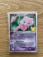 Mew ex pokemon 25 jaar, Hobby en Vrije tijd, Verzamelkaartspellen | Pokémon, Ophalen of Verzenden, Nieuw, Losse kaart