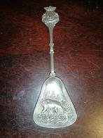 Een mooie verzilverde scheplepel Ommen, Ophalen of Verzenden