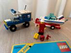 Lego Classic Town set 6698 ‘RV with Speedboat’ uit 1986, Ophalen of Verzenden, Gebruikt, Complete set, Lego