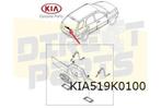 Kia Sportage (-7/06) Kentekenverlichtingset compleet (L+R) O