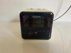 vintage retro sony DIGICUBE radio wekker, Ophalen of Verzenden, Gebruikt, Radio