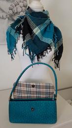 2-delig setje turquoise tas en sjaal.
O.Villavi, Ophalen of Verzenden, Nieuw, Blauw, Handtas