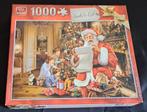 King Kerst legpuzzel 1000 stukjes, Ophalen of Verzenden, 500 t/m 1500 stukjes, Zo goed als nieuw, Legpuzzel