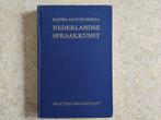 Nederlandse spraakkunst door Rijpma en Schuringa, Ophalen of Verzenden, Beta, Gelezen, HBO