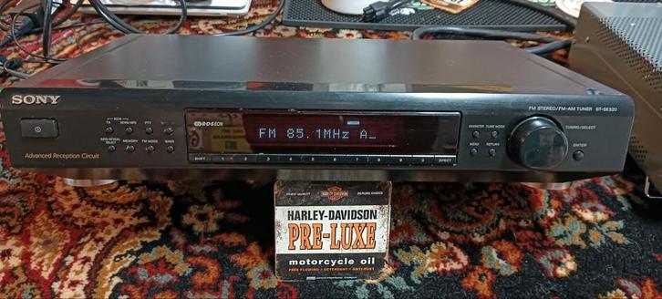 Sony ST-SE520 FM/AM Tuner - Getest & Werkend!, Audio, Tv en Foto, Tuners, Gebruikt, Analoog, Ophalen of Verzenden