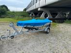 speedboot 8 Pk 4 takt met trailer!, Watersport en Boten, Ophalen, Gebruikt, Minder dan 70 pk, 3 tot 6 meter