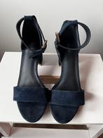 Donkerblauwe sandalen met hak, Graceland, maat 39, Sandalen of Muiltjes, Blauw, Ophalen of Verzenden, Zo goed als nieuw