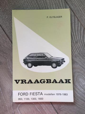 Vraagbaak Ford Fiesta MK1 950, 1100, 1300, 1600 1976-1983 beschikbaar voor biedingen