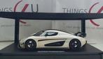 GT Spirit 1:18 Koenigsegg Regera World Record Car 2023 wit, Hobby en Vrije tijd, Modelauto's | 1:18, Ophalen of Verzenden, Nieuw