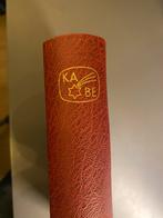 Postzegelalbum KABE klemband rood - LEZEN, Ophalen of Verzenden, Verzamelalbum