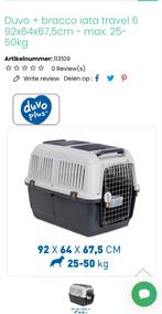 Duvo Bracco Transportbox Travel 6 92x64x67,5cm, Dieren en Toebehoren, Ophalen of Verzenden, Nieuw