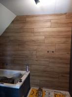 Prachtige houtlook eiken tegels 120x23,3 limewood roble 3m², Doe-het-zelf en Verbouw, Tegels, Ophalen, 60 cm of meer, Keramiek