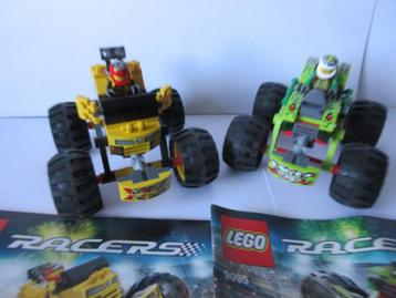 9093 + 9095 2 Racers, Bone Cruncher en Nitro Predator beschikbaar voor biedingen