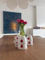 Douwe Egberts cappuccino mokken - medium, Huis en Inrichting, Keuken | Servies, Nieuw, Ophalen of Verzenden, Overige stijlen, Kop(pen) en/of Schotel(s)