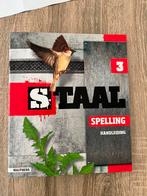 Spelling groep 3 handleiding Staal, Boeken, Overige niveaus, Nederlands, Ophalen of Verzenden, Zo goed als nieuw