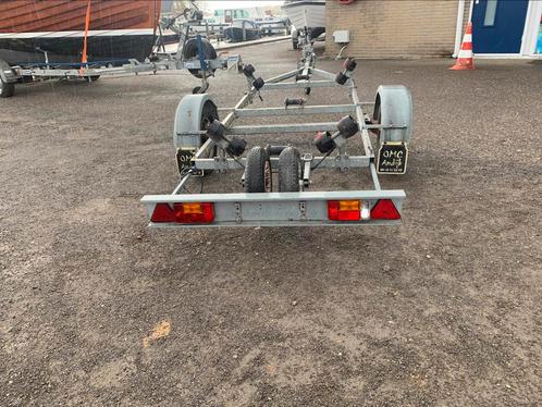 Kantel boot trailer tot 4 meter +/-350 Kg, Watersport en Boten, Boottrailers, Gebruikt, Sloepentrailer, Minder dan 1500 kg, Minder dan 6 meter