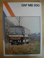 DAF MB200 Bus Brochure 1976 – Buschassis, Ophalen, Zo goed als nieuw, Overige merken, DAF