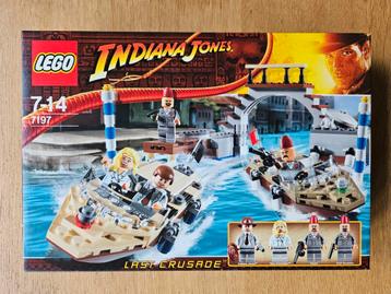 Lego 7197 Indiana Jones Venice Canal Chase - nieuw in doos beschikbaar voor biedingen