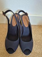 Zwarte Tommy Hilfiger sleehaksandalen, Zwart, Nieuw, Tommy Hilfiger, Sandalen of Muiltjes