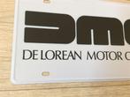 Delorean DMC BACK TO THE FUTURE auto Nummerplaat usa, Ophalen of Verzenden, Nieuw, Auto's
