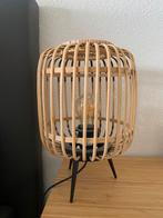 Tafellamp bamboe, Huis en Inrichting, Ophalen of Verzenden, Zo goed als nieuw, Overige materialen, Minder dan 50 cm