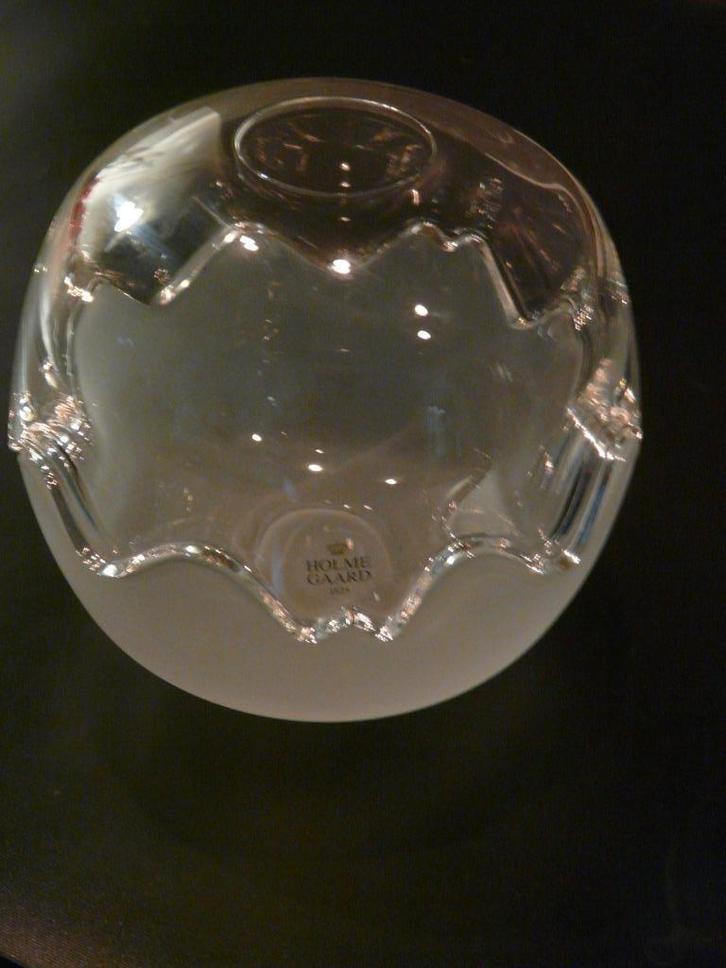 Holmegaard Bonbonniere groot, Antiek en Kunst, Antiek | Glas en Kristal, Ophalen of Verzenden